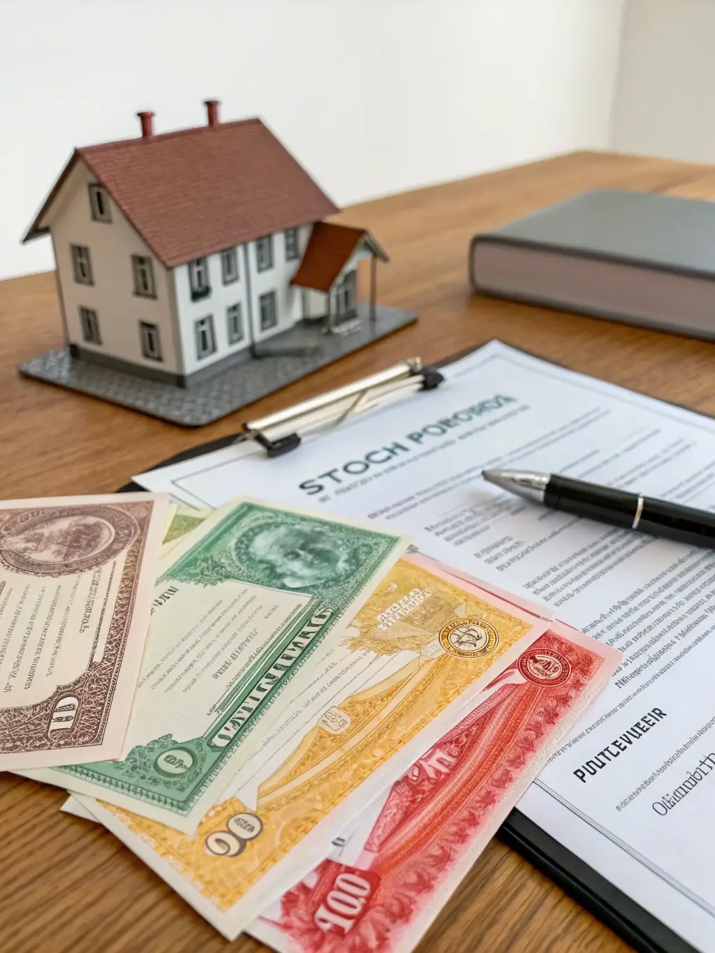 A diverse portfolio showcasing stocks, bonds, and real estate investments, illustrating Wealth Sorted's commitment to diversification.